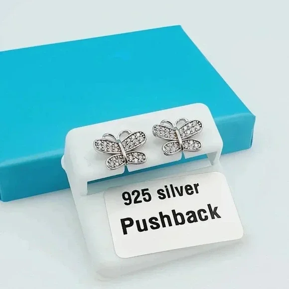 "925 Sterling Silver CZ Beautiful Earrings for Women, 1USPAR4180 - Picture 8 of 10